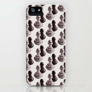 Chess art iPhone case at Society6
