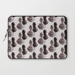 Chess art laptop sleeve at Society6